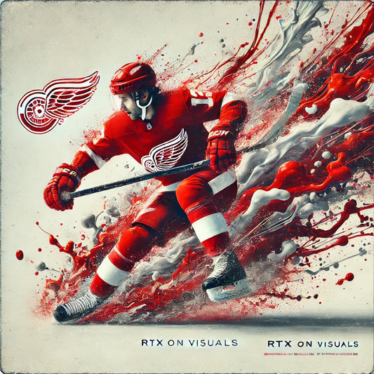 Detroit Red Wings Coloring
