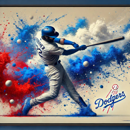 Los Angeles Dodgers Coloring